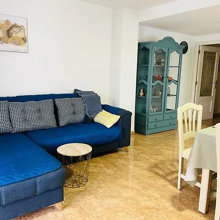 Beachfront Apartment With A Private Garden On The Ground Floor Moncofar Exterior photo